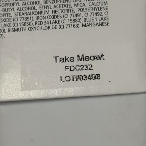 NWT Color Street "Take Meowt" Petite Nail Strips - Picture 4 of 4